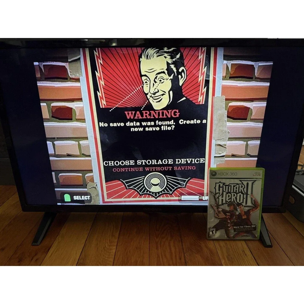 Guitar Hero II Microsoft Xbox 360 Game Complete CIB T Teen Activision Tested